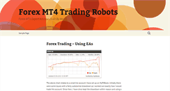 Desktop Screenshot of forexmt4tradingrobots.com